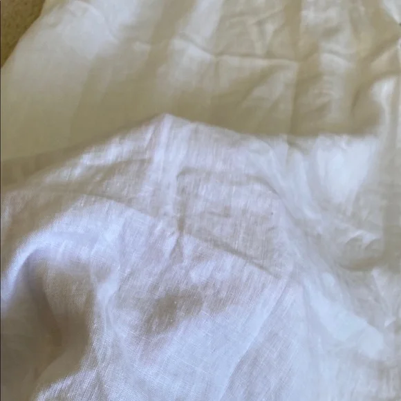 Tommy Bahama White Linen Dress, S/P - Picture 9 of 10